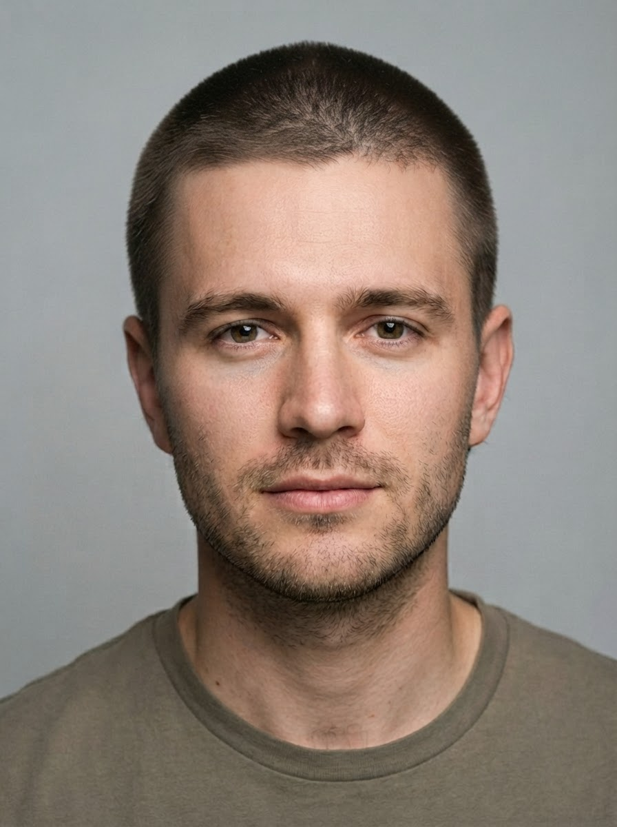 Buzz Cut photo style preview