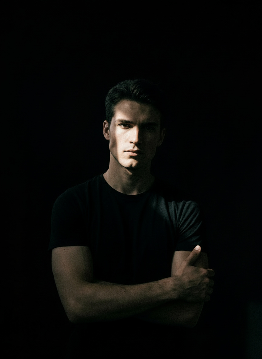 Dark Contour photo style preview