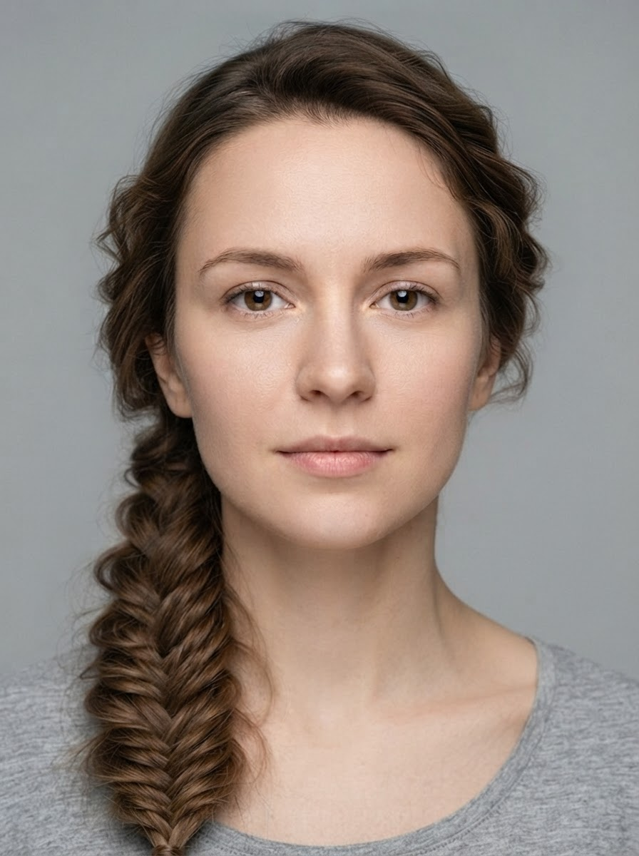 Fishtail Braid photo style preview