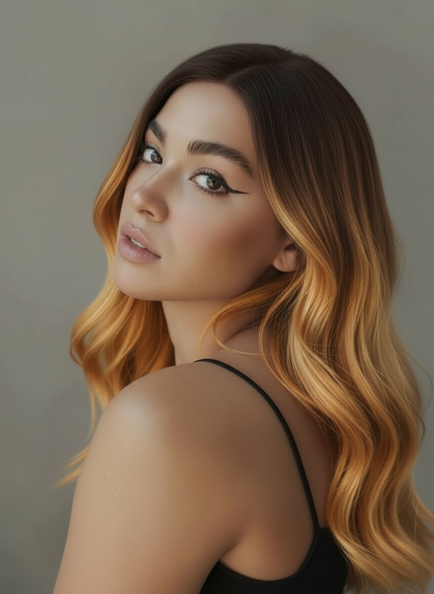 Ombre photo style preview