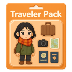 Traveler Pack photo style preview