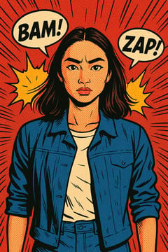 Classic Comic Book photo style preview