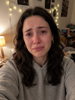 Crying Selfie photo style preview