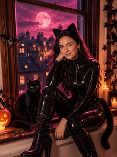 Gothic Kitty photo style preview