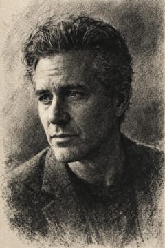 Charcoal photo style preview