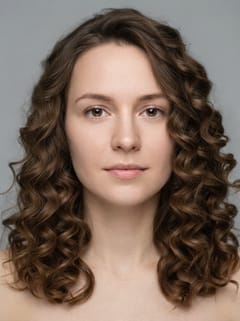 Voluminous Curls photo style preview