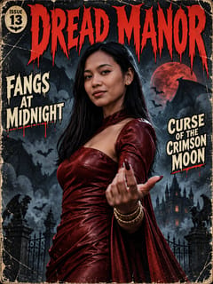 Horror Cover photo style preview