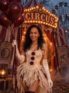 Circus Glam photo style preview