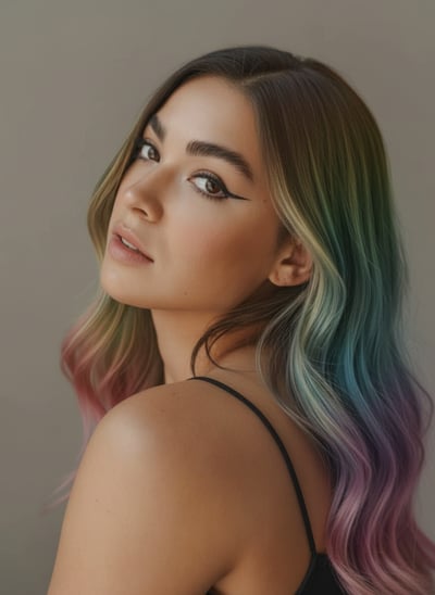 Rainbow photo style preview