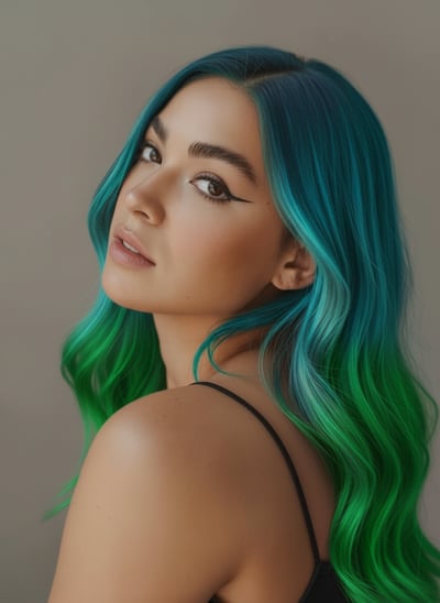 Peacock photo style preview