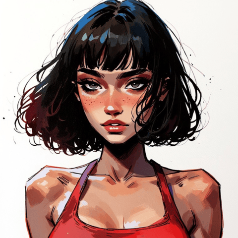 Watercolor photo style preview