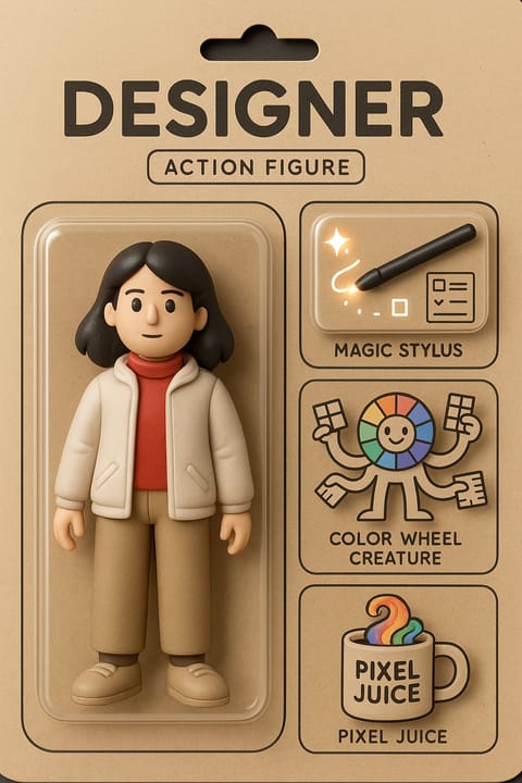 Action Figure( Designer) photo style preview