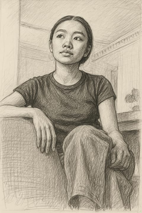 Sketch photo style preview
