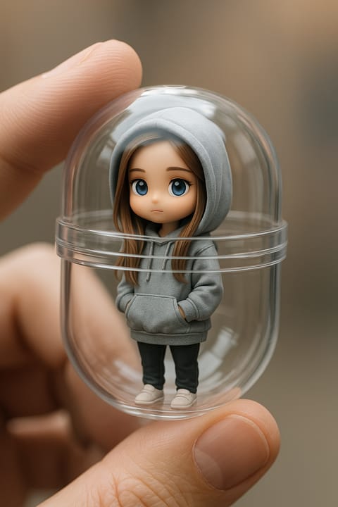 Capsule Toy photo style preview