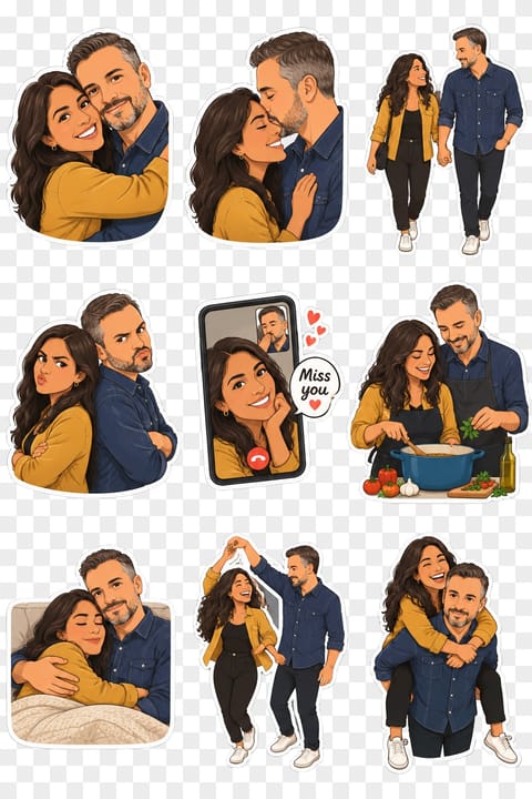 Couple Pack photo style preview