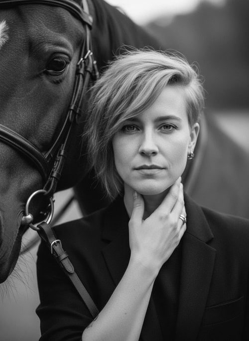 Noir Portrait photo style preview