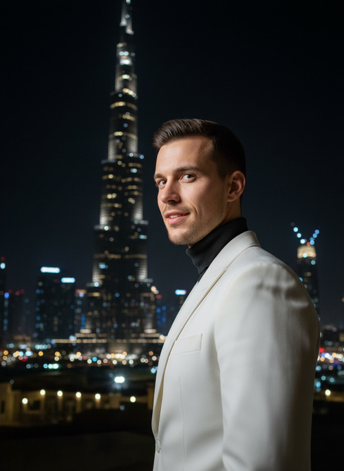 Dubai Night photo style preview