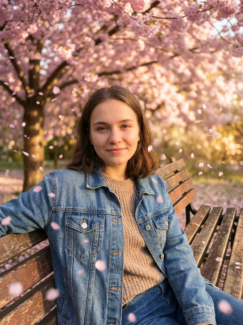 Cherry Bloom photo style preview