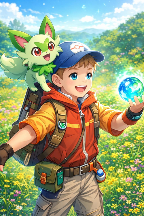 Poké Trainer photo style preview
