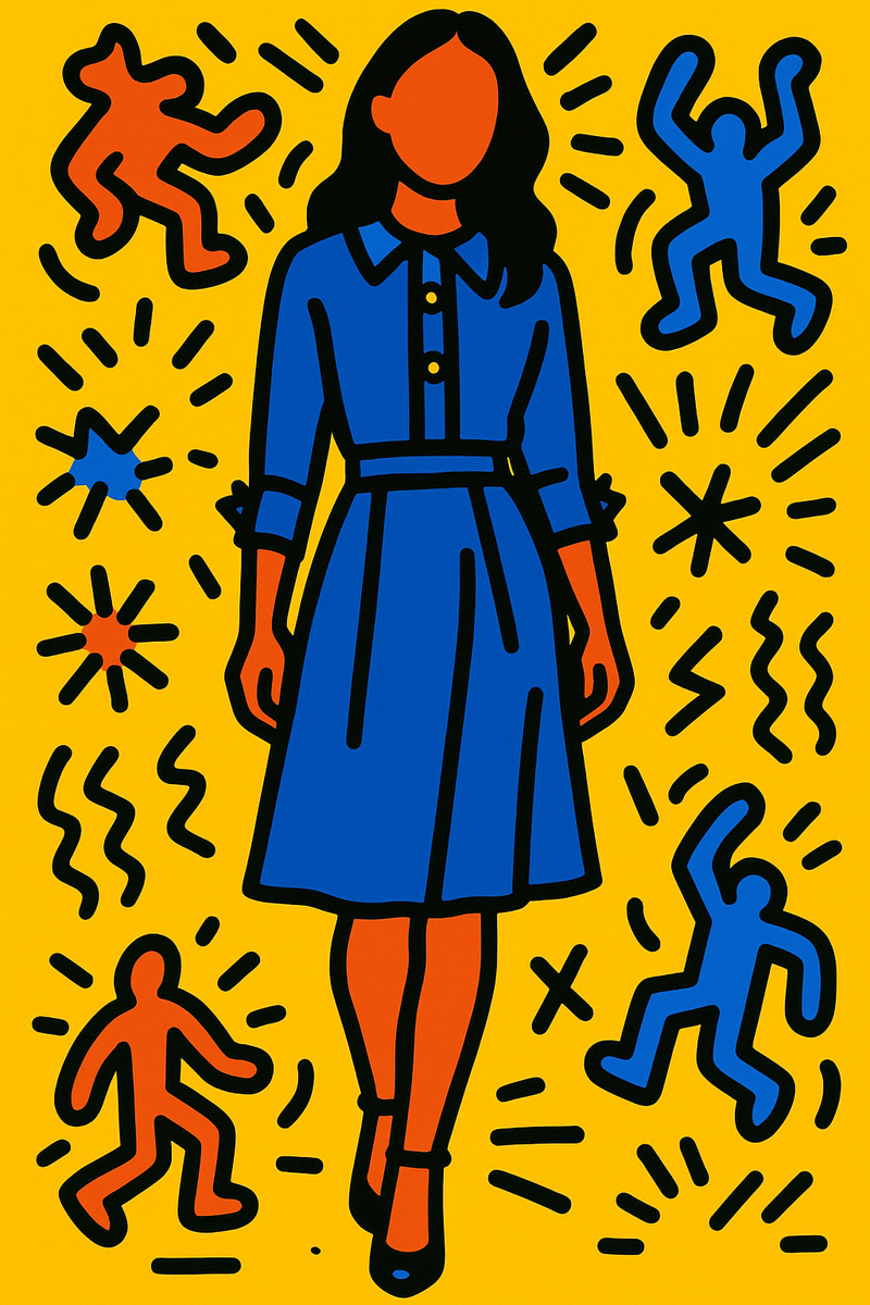 Keith Haring photo style preview