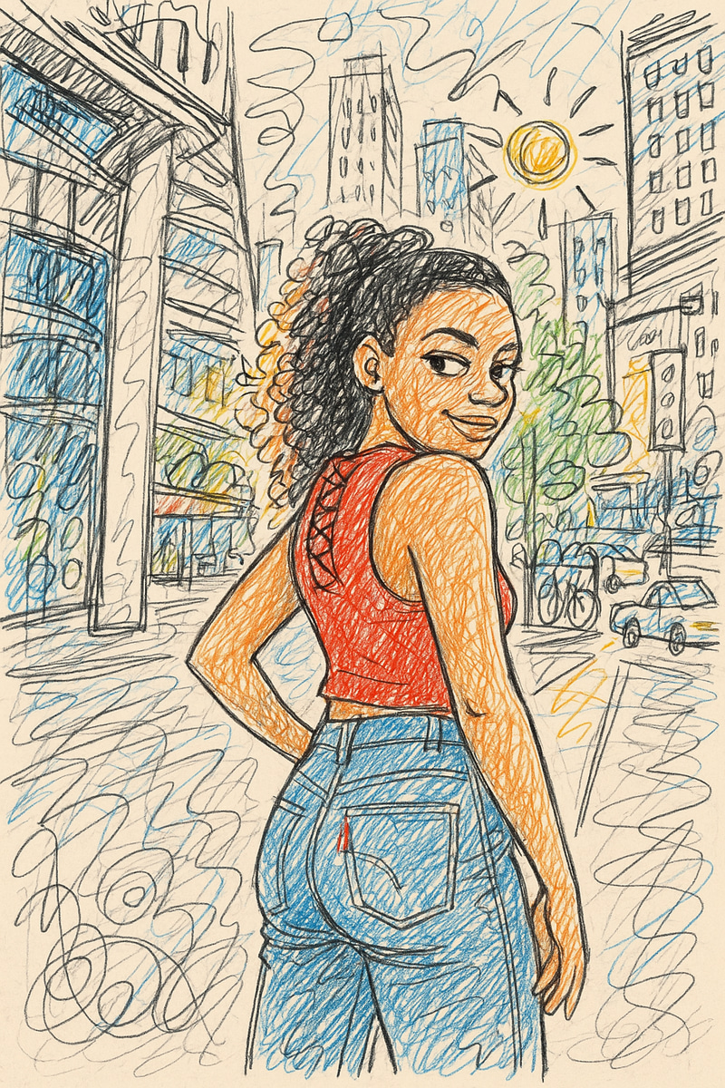 Doodle Art photo style preview