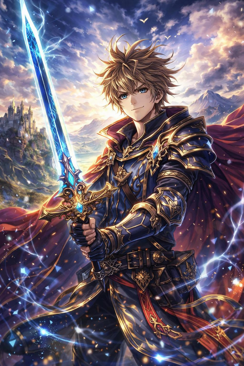 RPG Hero photo style preview