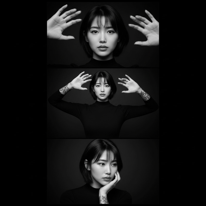 Mono Collage photo style preview