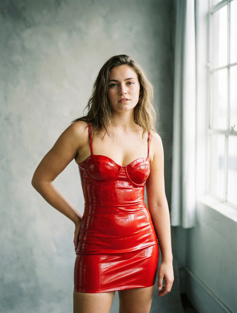 Red Latex photo style preview