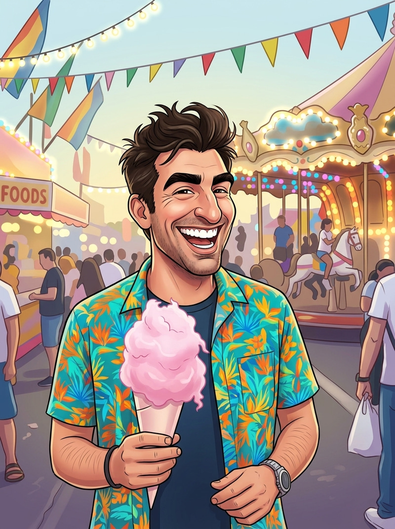 Modern Caricature photo style preview