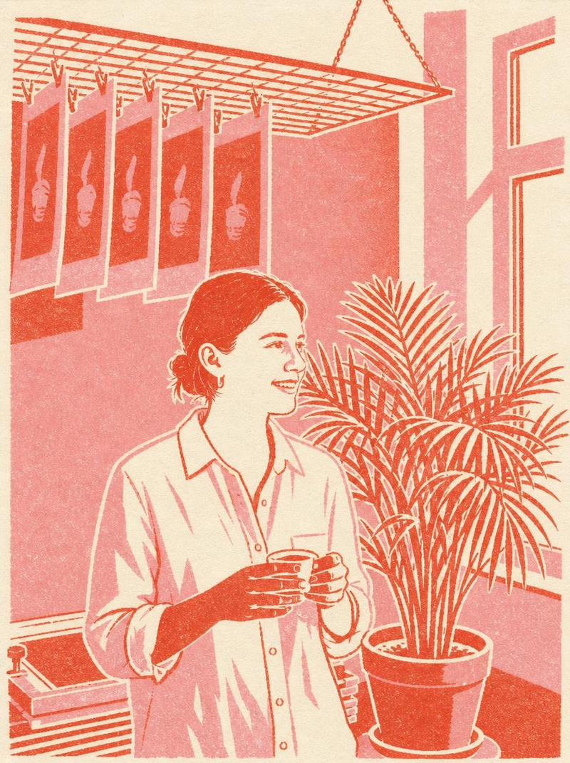 Riso Print photo style preview